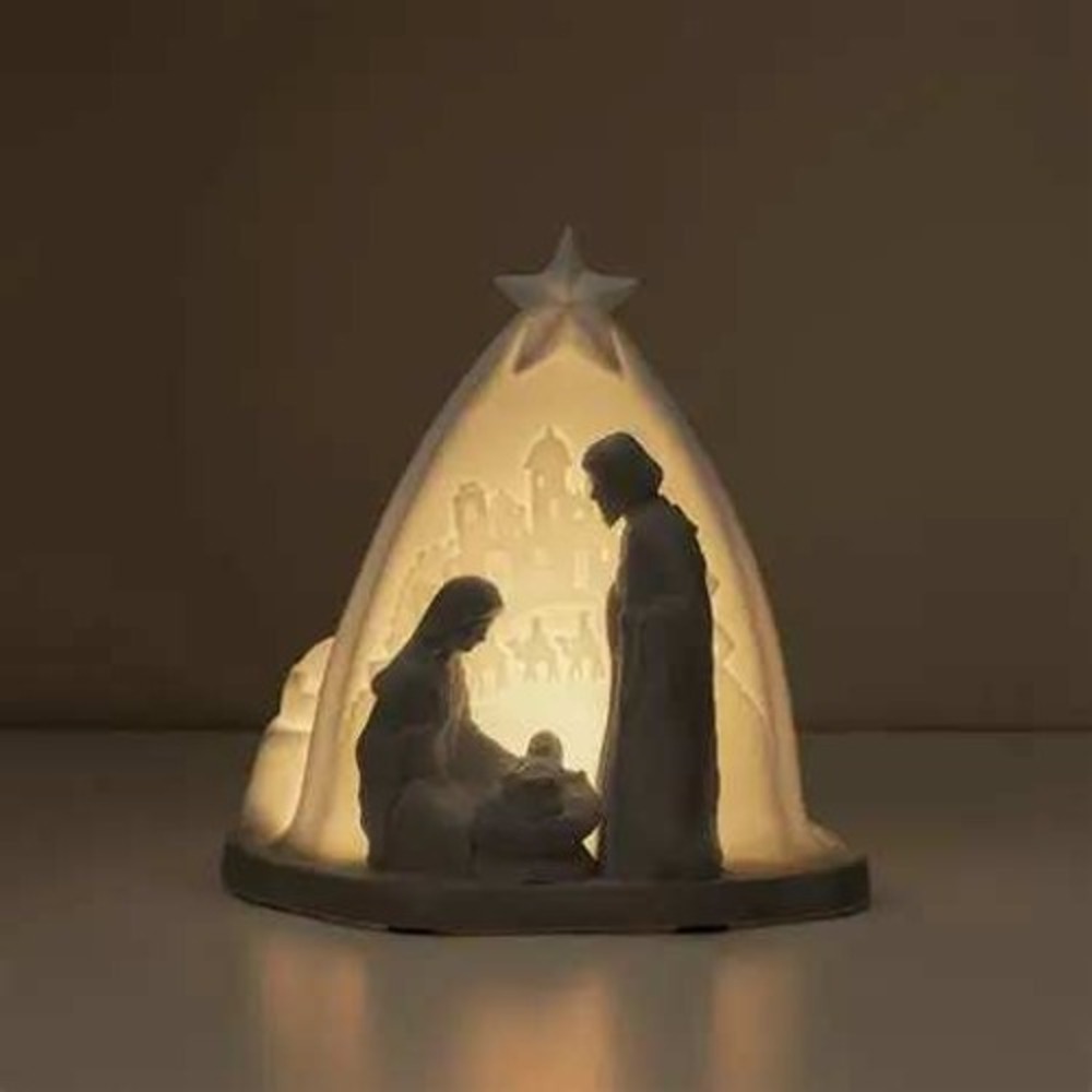 Scentsy Night Divine Warmer Nativity Scene Christmas Fragrance Wax Melter New